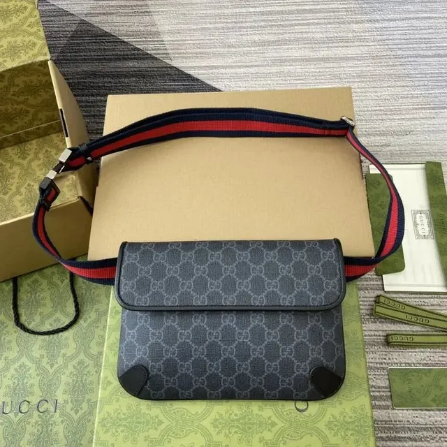Gucci Web Belt Bag GG Supreme