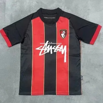 Stüssy Football Jersey Stussy x AC Milan