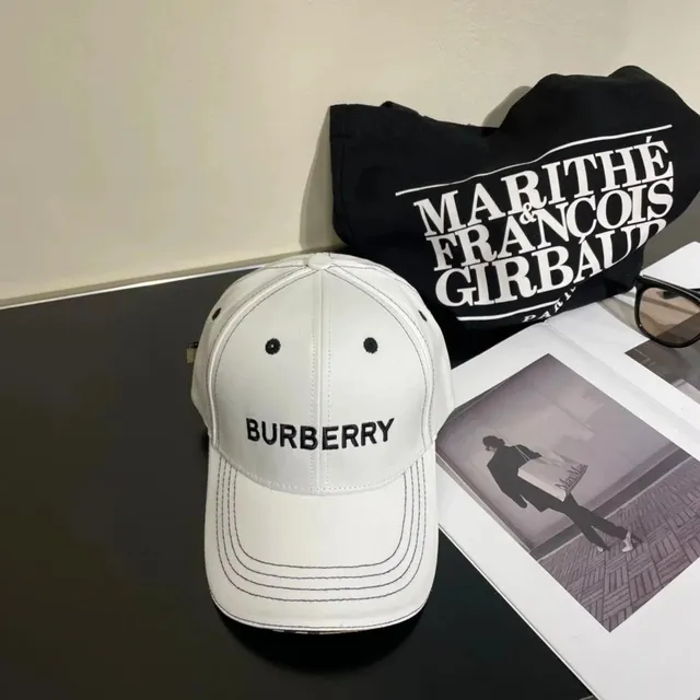 Burberry Baseball Cap Embroidered Logo