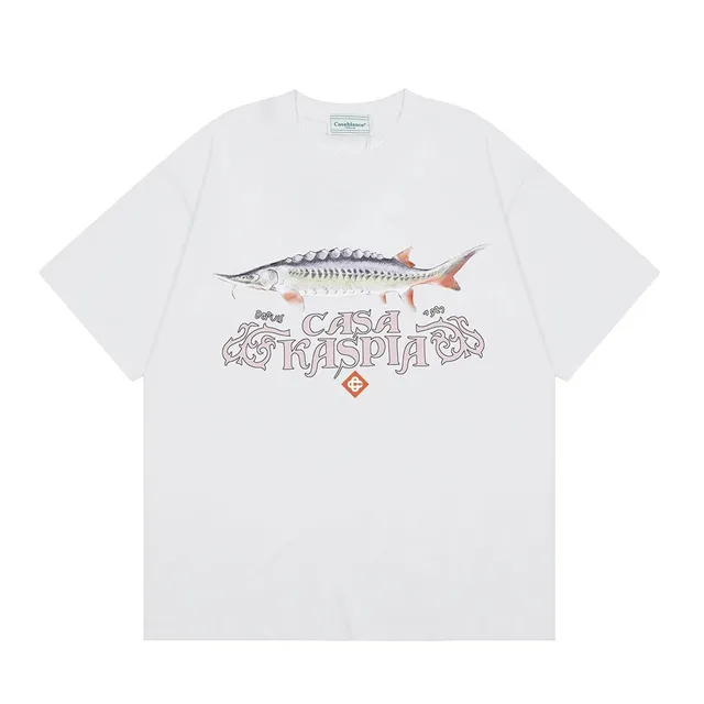 Casablanca T-Shirt Sturgeon Print