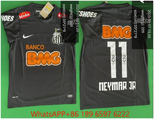 Nike Santos FC Away Jersey Neymar Jr #11