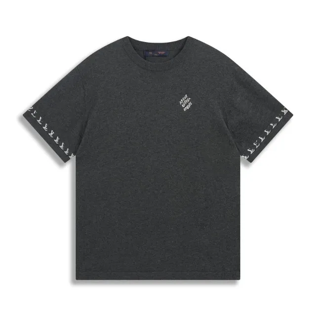 Louis Vuitton Knit T-Shirt Embroidered Cuff