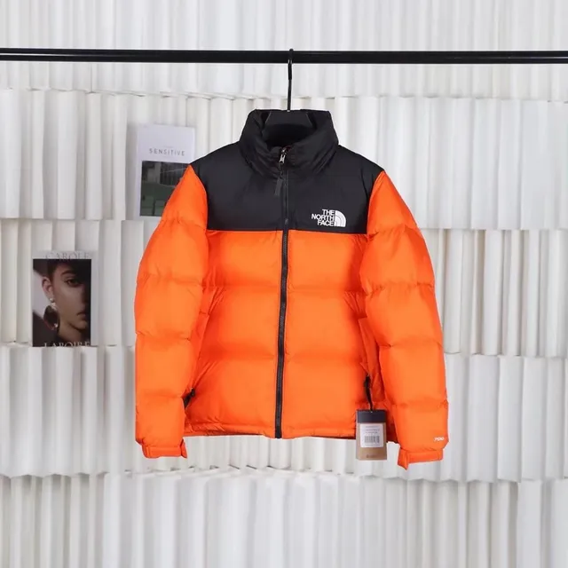 The North Face Nuptse Jacket Vibrant Orange