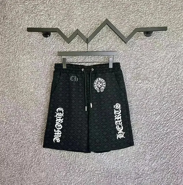 Chrome Hearts Logo-Print Shorts All-Over Logo