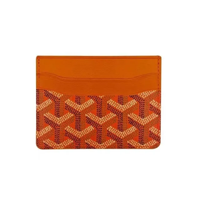 Goyard Card Holder Goyardine Canvas