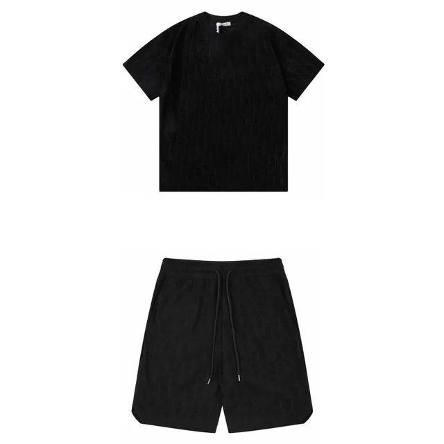 Dior Terry Towelling Set Monogram Jacquard