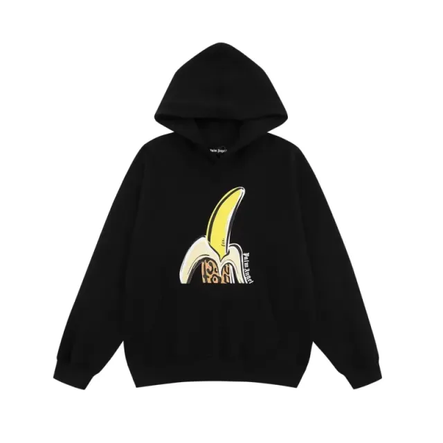 Palm Angels Hoodie Banana Print