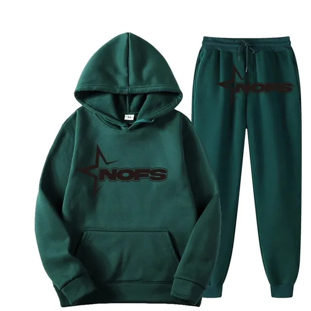 Hoodie and Joggers Set NOFS Star Logo