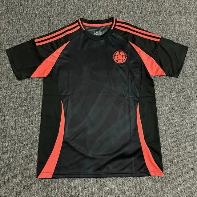 Adidas Colombia National Team Jersey Black with Red Accents