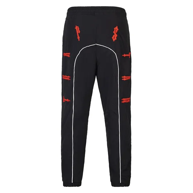 Palm Angels Track Pants Embroidered Logo