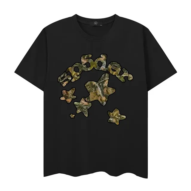 Broken Planet Graphic Tee Camo Logo