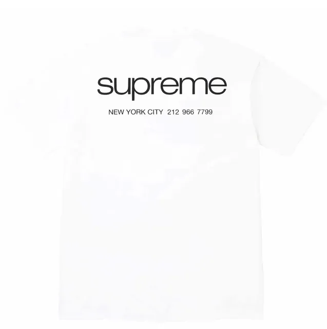 Supreme Box Logo Tee New York City