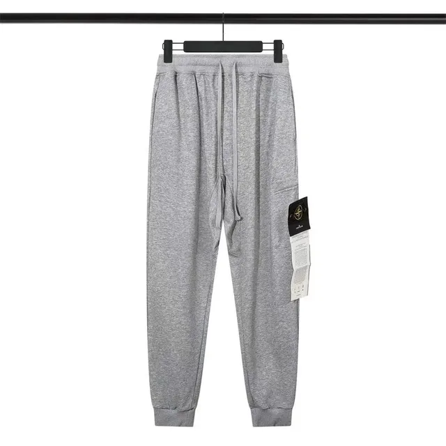 Stone Island Cargo Joggers Heather Grey