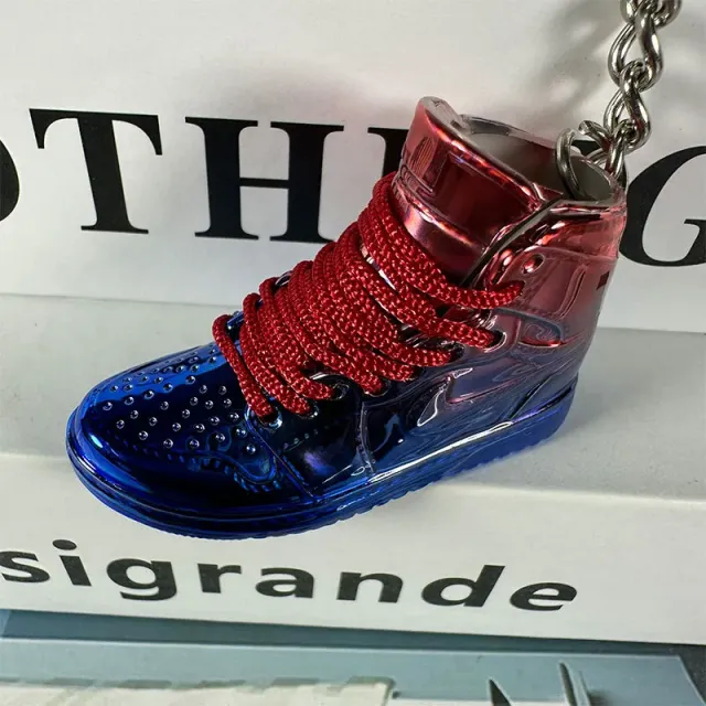 11. sky blue red gradient plating