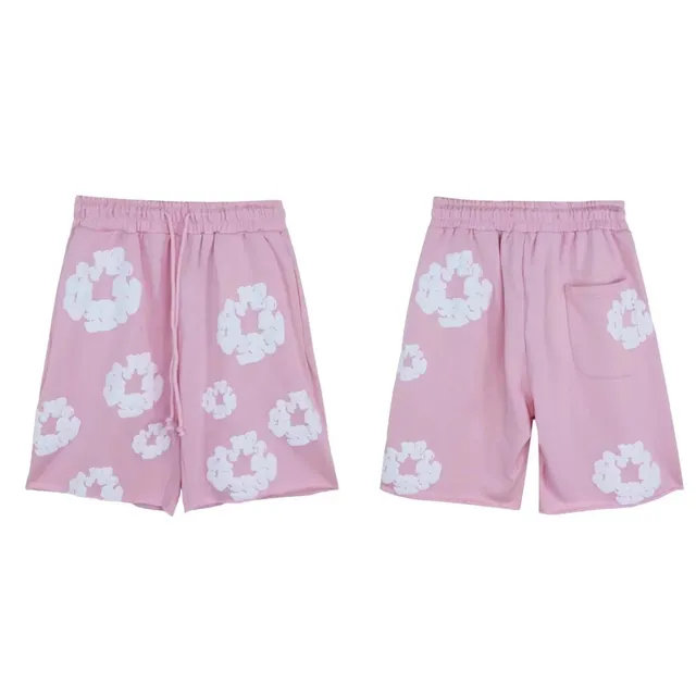 Broken Planet Printed Shorts Cloud Logo