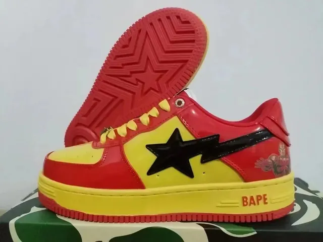 BAPE Shark Low Iron Man