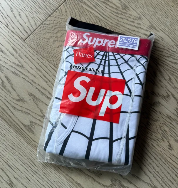2条装 Spiderman蜘蛛侠 白色WHITE SIZE:S