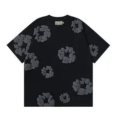 Balenciaga Printed T-Shirt Floral Logo Print