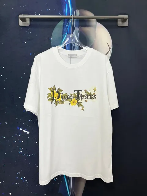 Dior T-Shirt Floral 'Dior Tears'