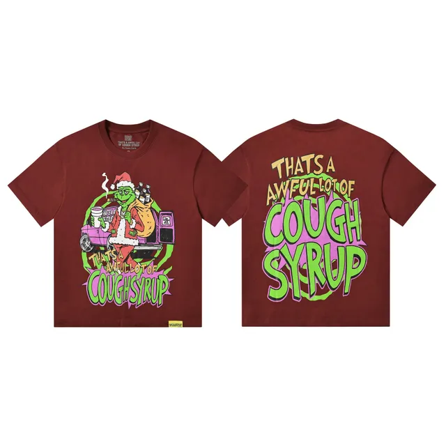 An Awful Lot of Cough Syrup T-Shirt Grinch Cough Syrup