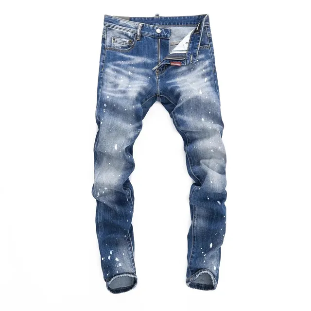 Dsquared2 Skinny Jeans Paint Splatter
