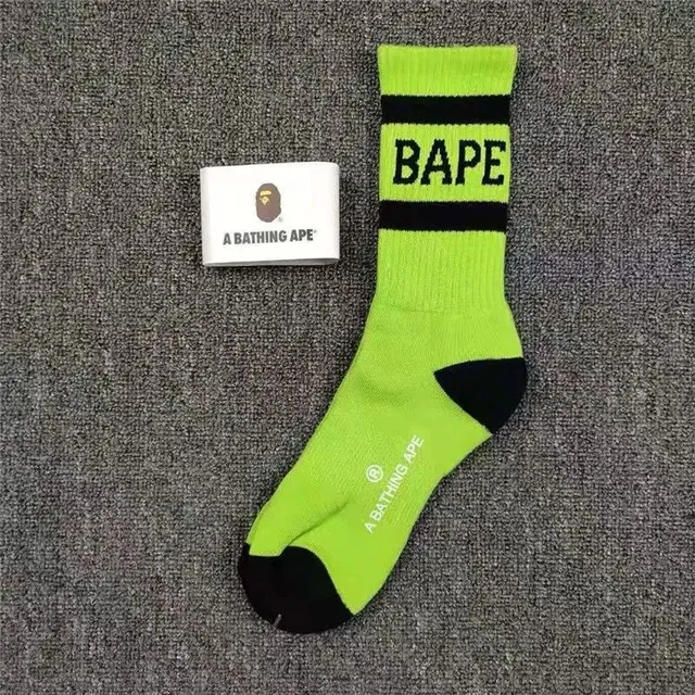 Crew Socks BAPE Logo