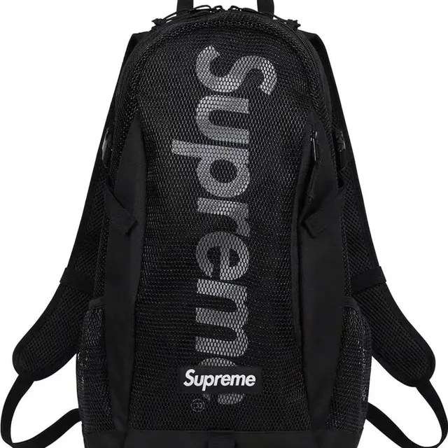 Supreme Mesh Backpack Black
