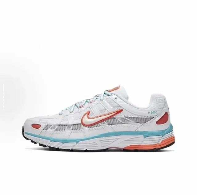 Nike P-6000 White/Orange/Turquoise