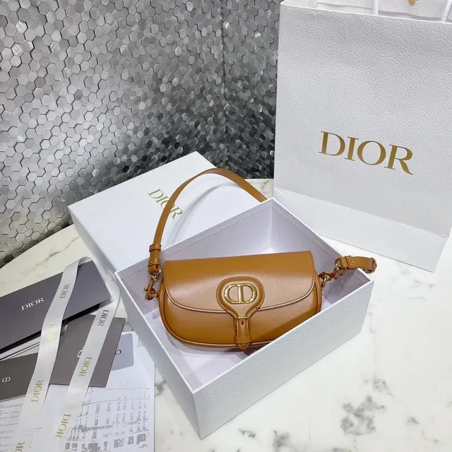 Dior Saddle Bag Tan Leather