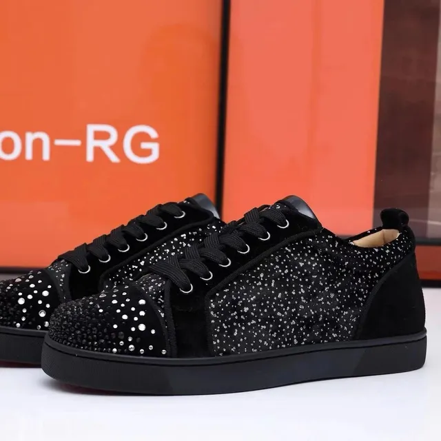 Christian Louboutin Louis Junior Crystal-Embellished
