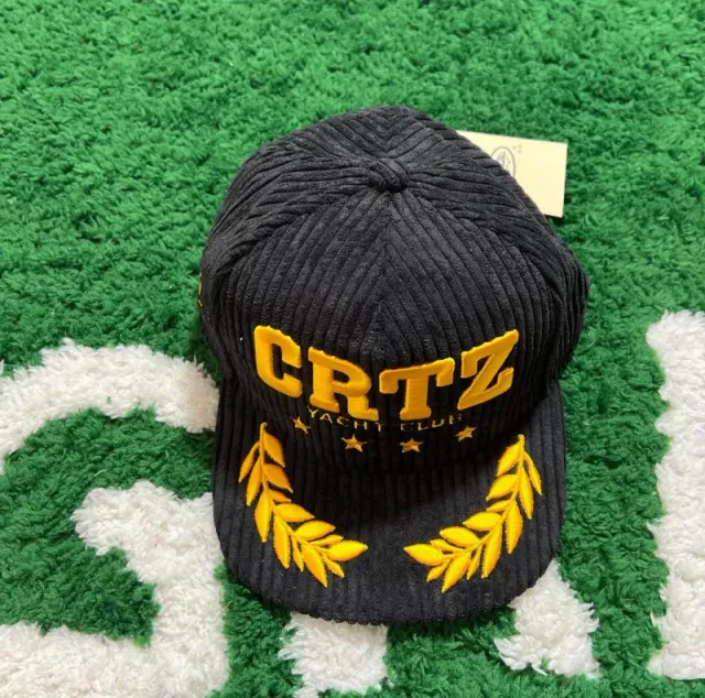 Corteiz Corduroy Cap CRTZ Yacht Club