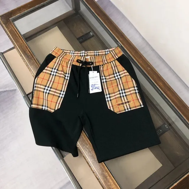 Burberry Check Panel Shorts Vintage Check