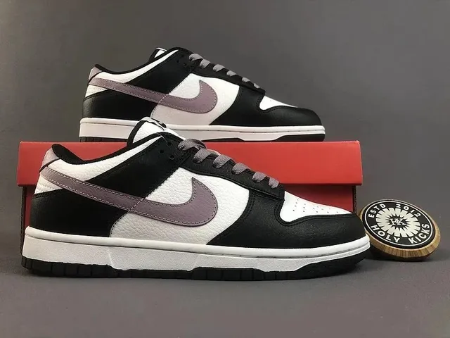 Nike Dunk Low Black White Grey