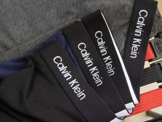 Calvin Klein Boxer Briefs Logo Waistband