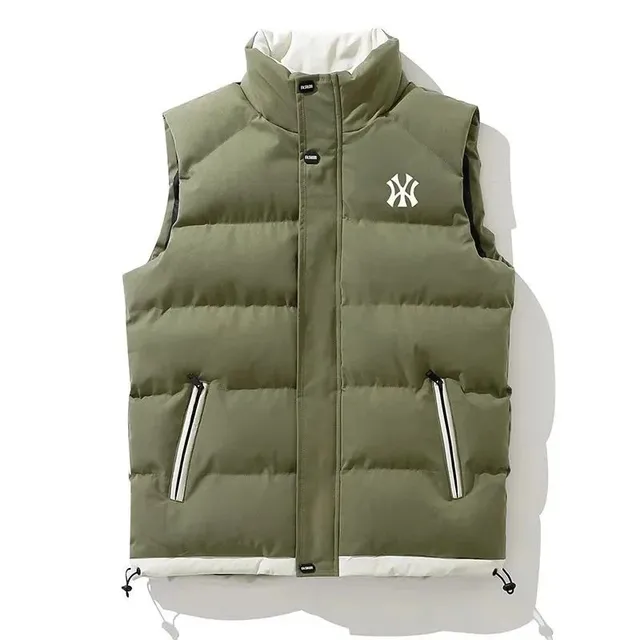MLB Puffer Vest NY Yankees Logo