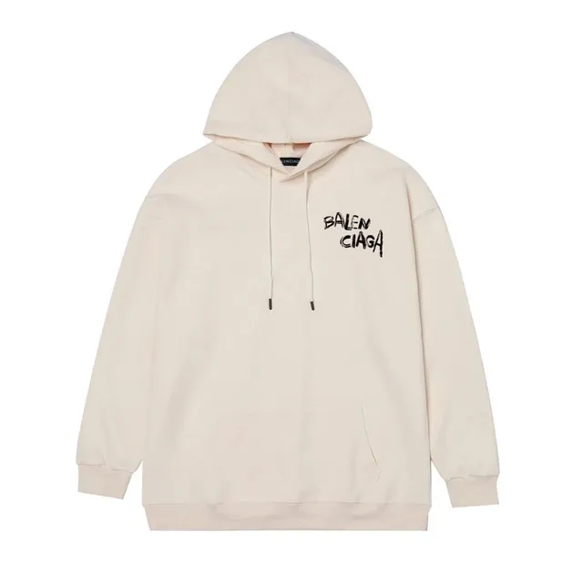 Balenciaga Hoodie Logo Print