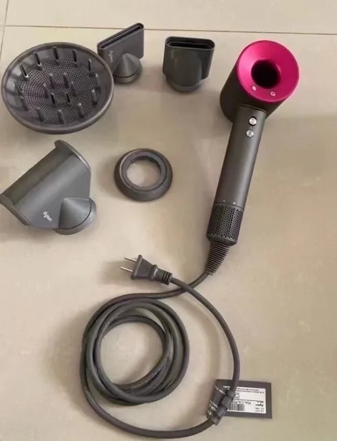 Dyson Supersonic Hair Dryer Iron/Fuchsia