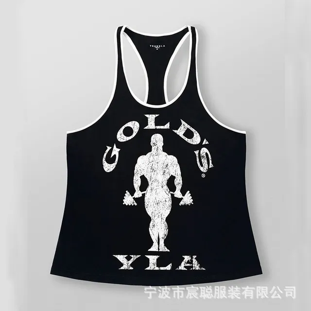 Gold's Gym Racerback Tank Top Golds Gym Logo