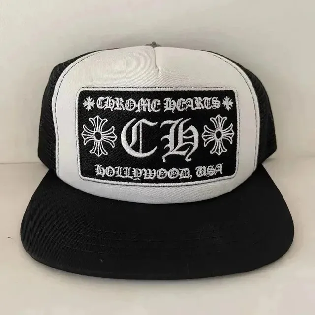 Trucker Cap Chrome Hearts Logo Patch