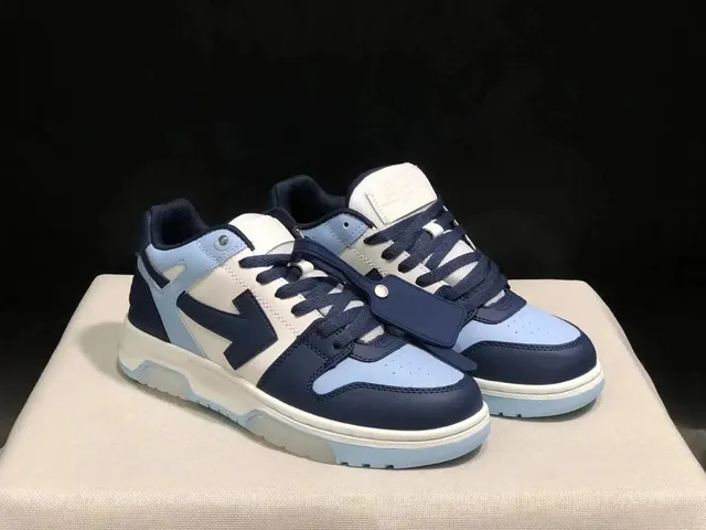 Off-White Low Navy Blue White