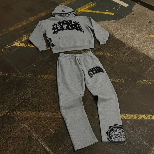 Syna World Hoodie and Joggers Set SYNA Arch Logo