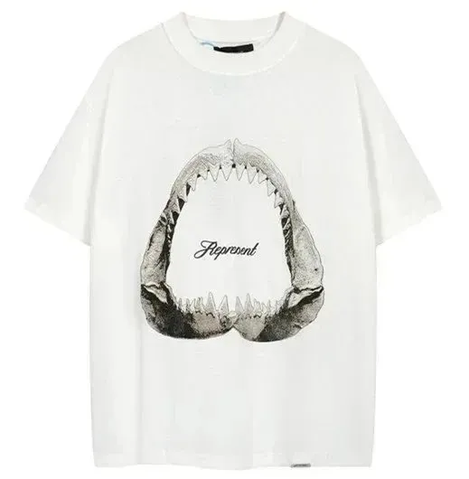 Represent t shirts Shark Jaw Print