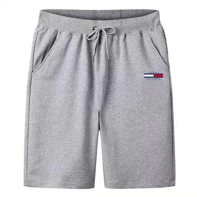 Tommy Hilfiger Logo Shorts Heather Grey