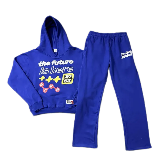 Broken Planet Hoodie and Joggers Set The Future Is Here