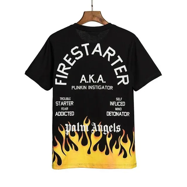 Palm Angels Flame Graphic Tee