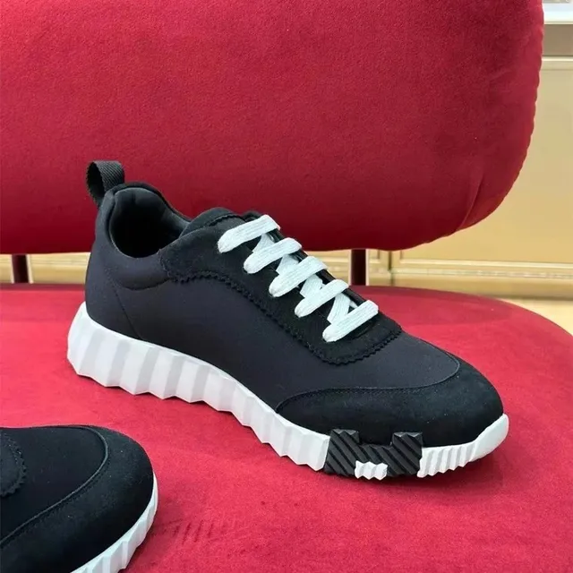 Hermès Speed Trainer Black White