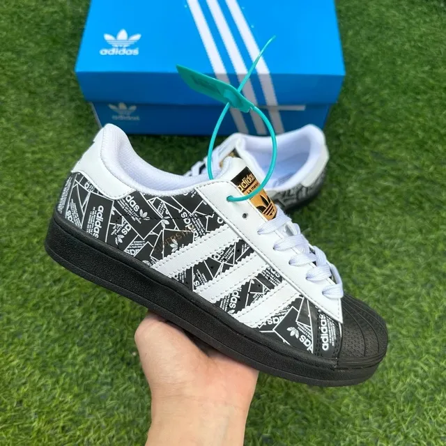 Adidas Superstar Printed Logo
