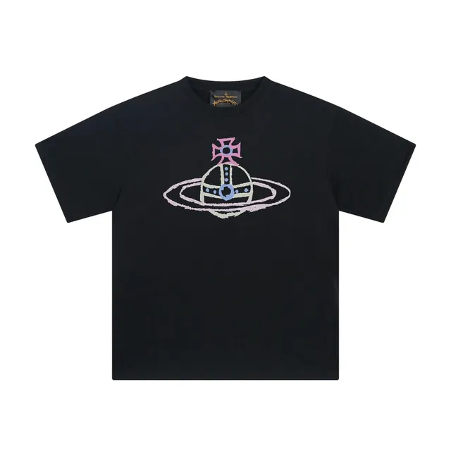 Vivienne Westwood Orb Tee Multi-Color Orb Print