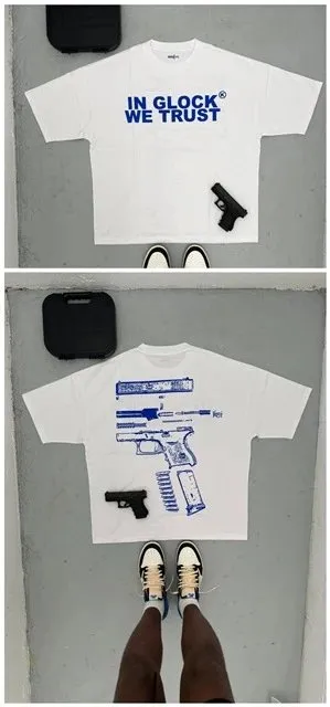 Graphic T-Shirt Glock Print
