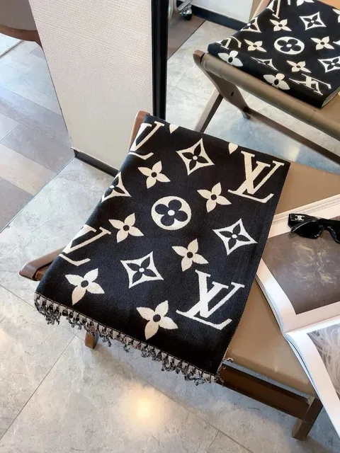 Louis Vuitton Monogram Shawl Classic LV Print